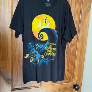 The Nightmare Before Christmas Black T-Shirt